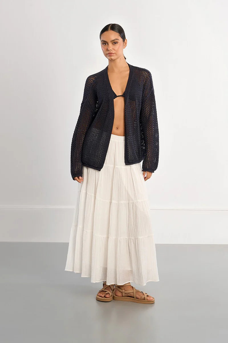 Open-Knit Cardigan