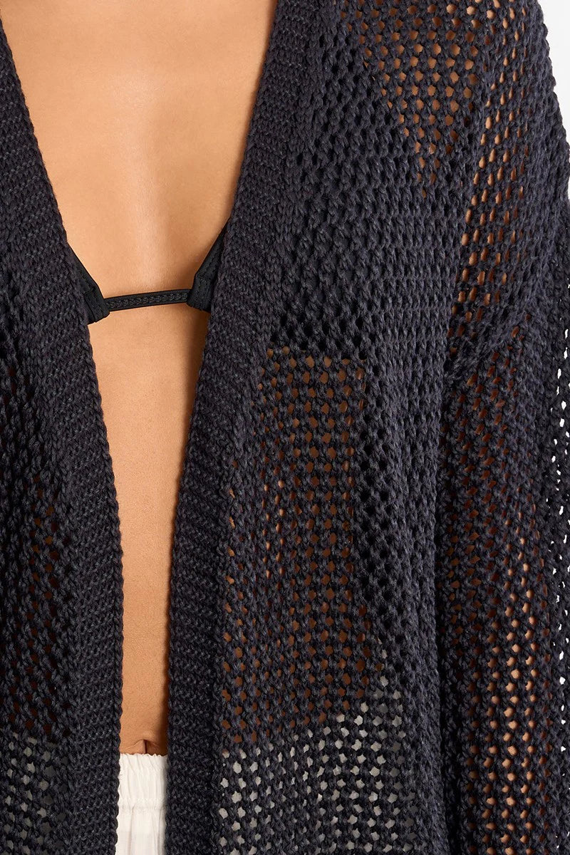 Open-Knit Cardigan