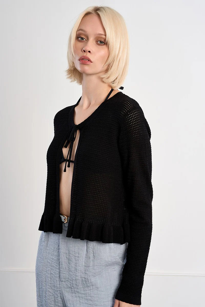 Open Knit Cardi