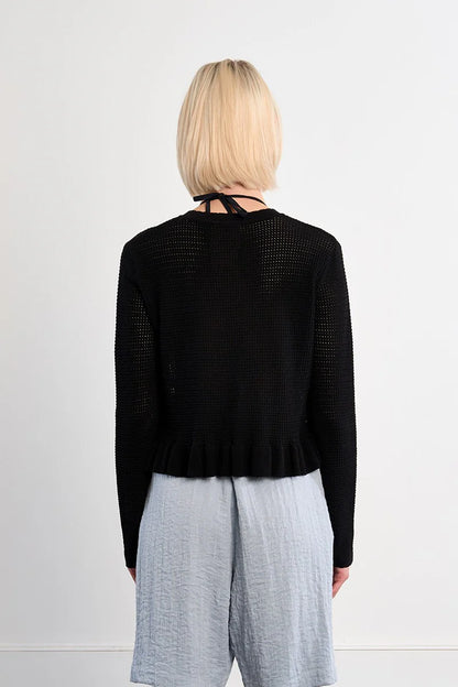 Open Knit Cardi