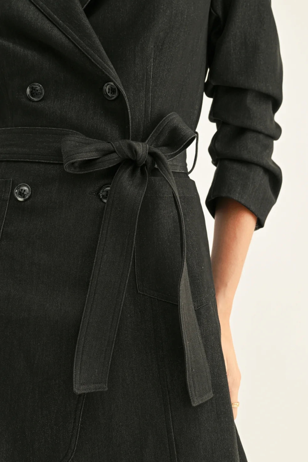 Lyanna Pleated Blazer Dress