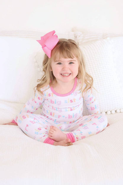 Big Sister Two Piece Pajama Set