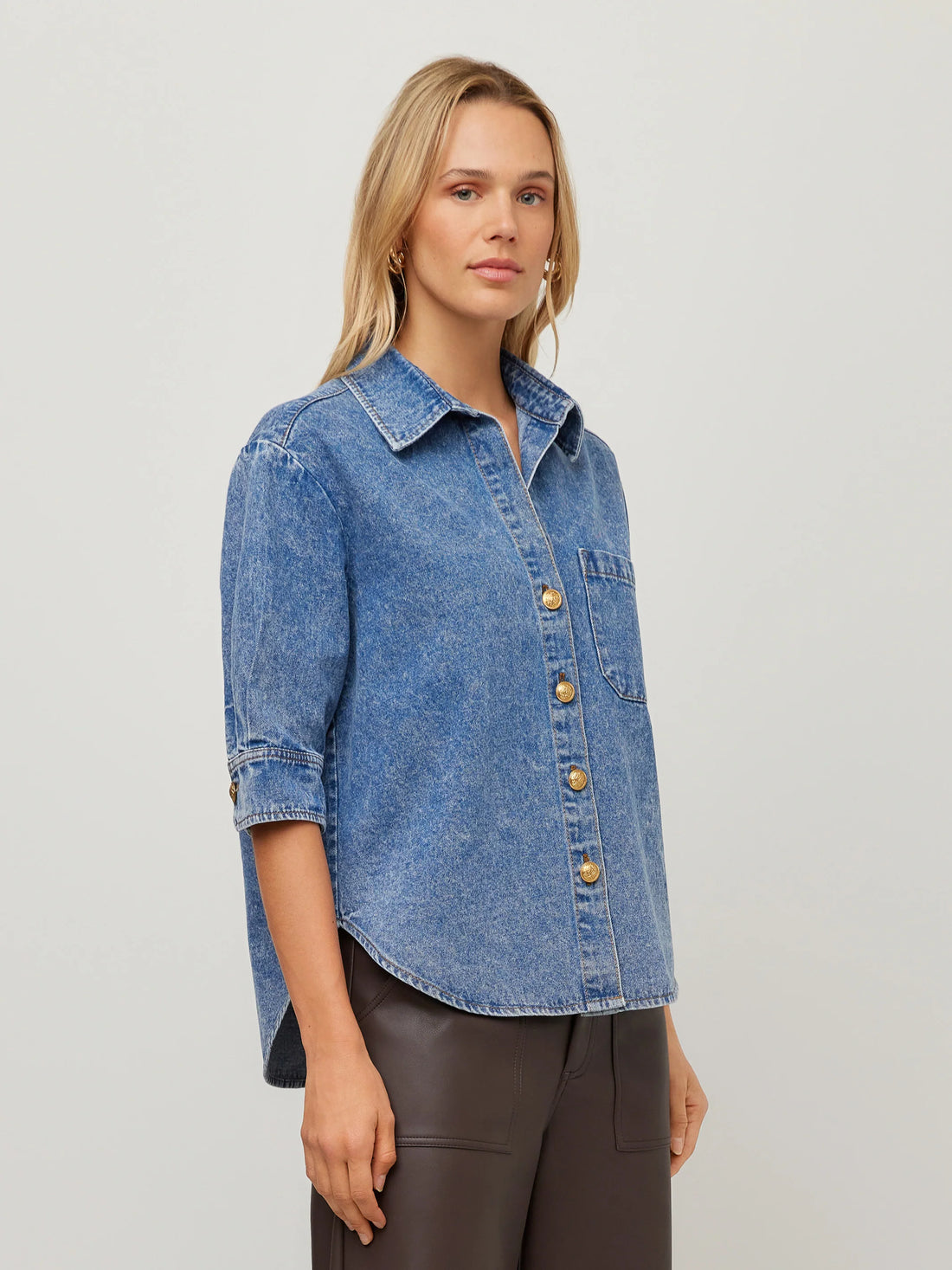 Suri Button-Up Top