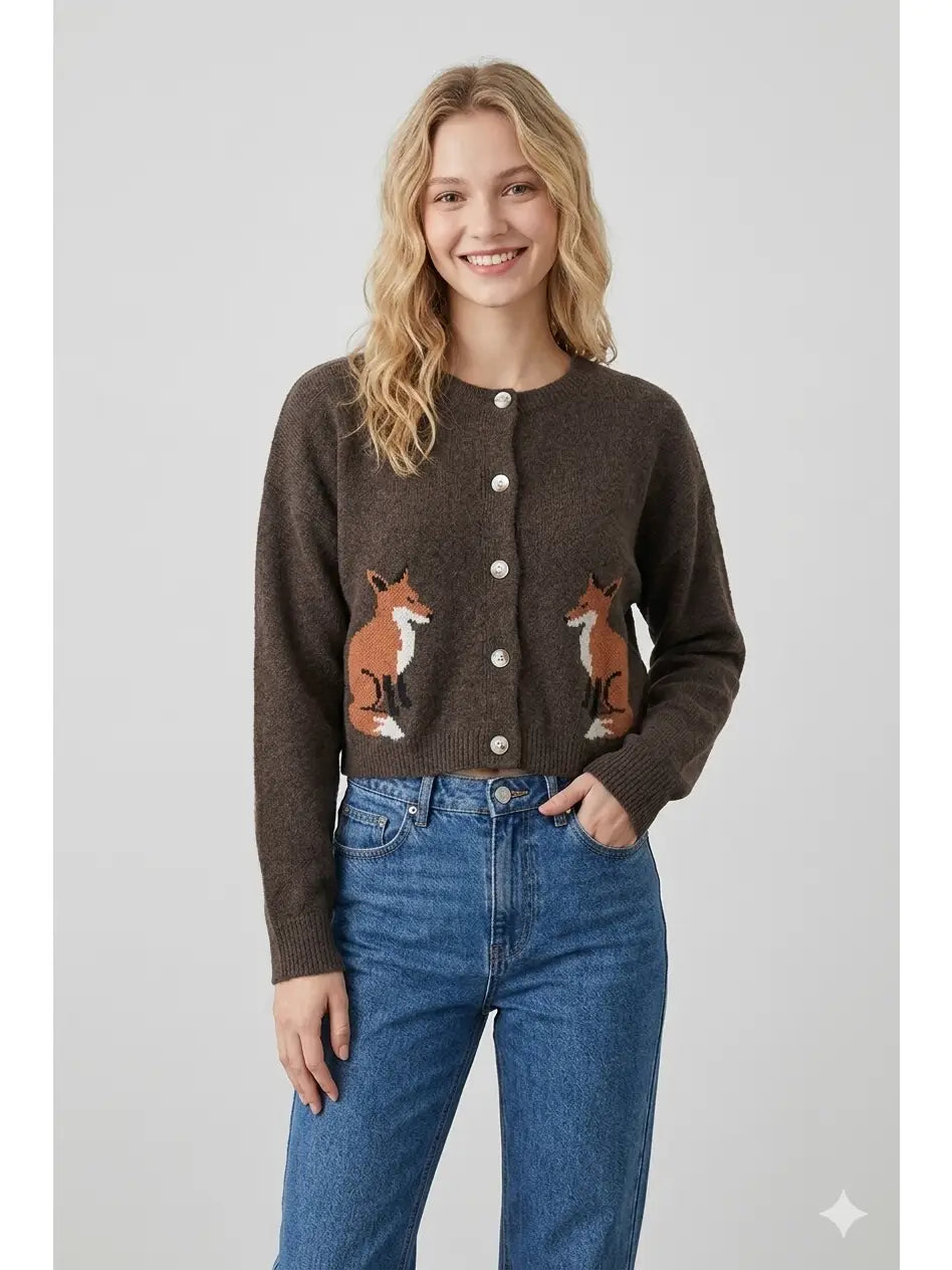 Fox Cardigan
