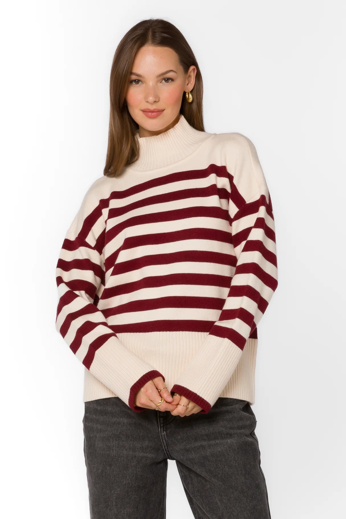 Caden Stripe Sweater