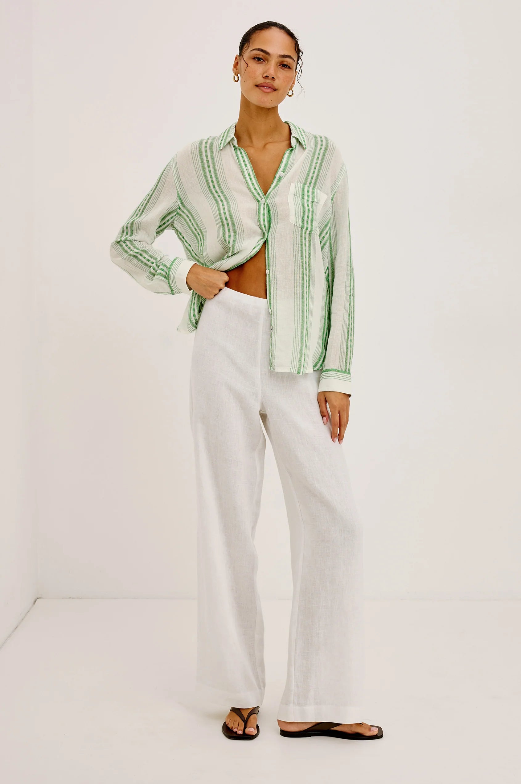 Charli Striped Blouse