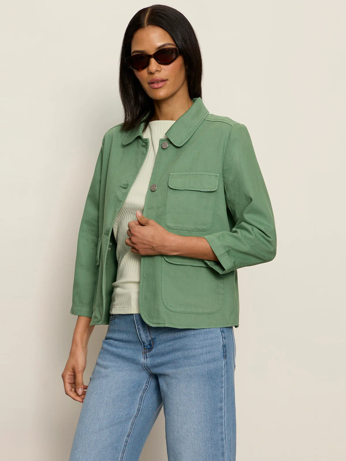 Crop Chore Jacket