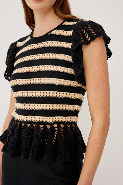 Coen Crochet Top