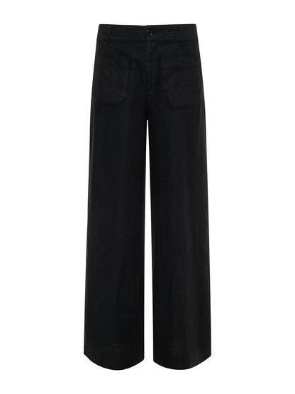 Linen Marine Wide Leg