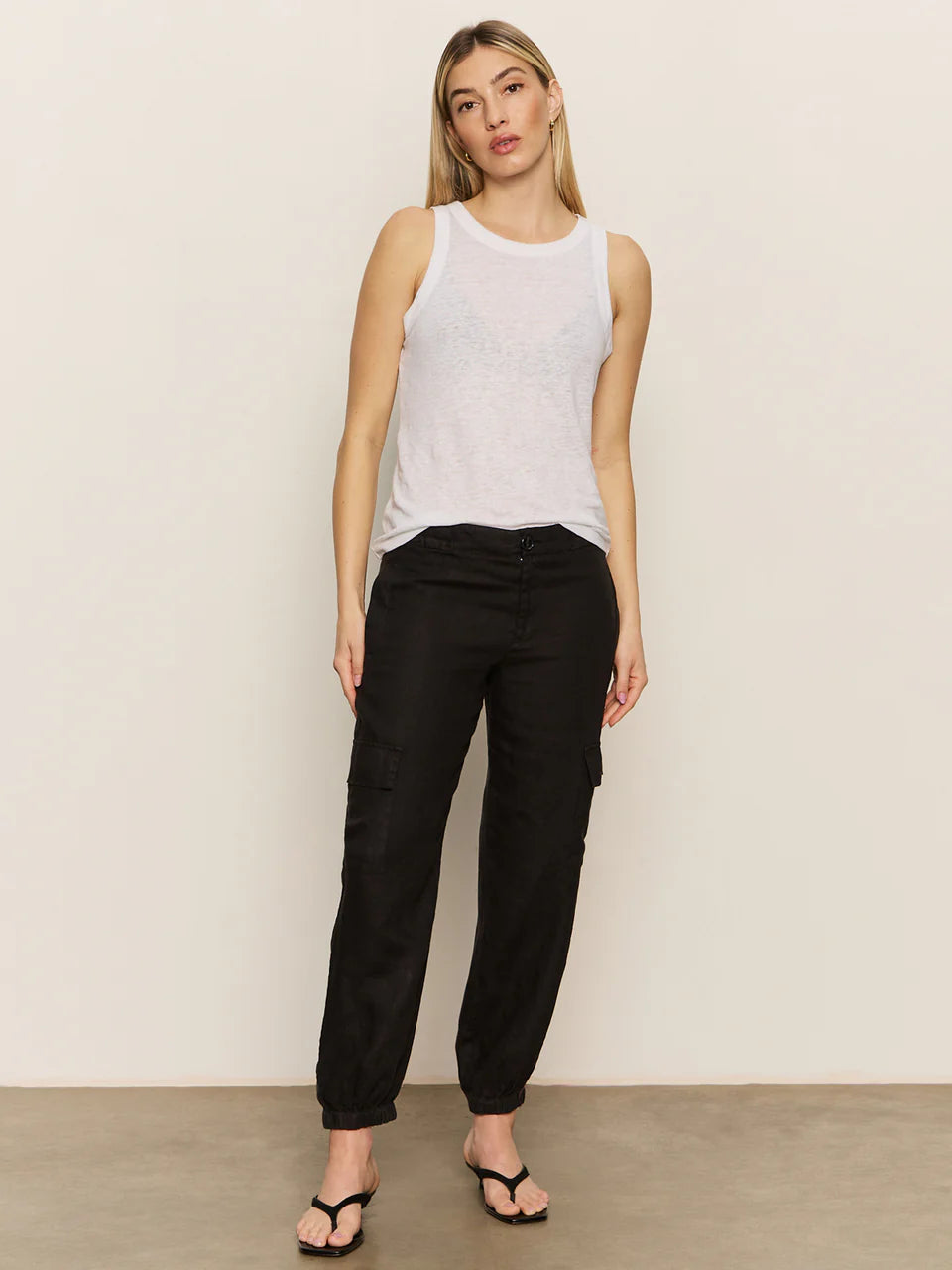 Take Over Linen Jogger