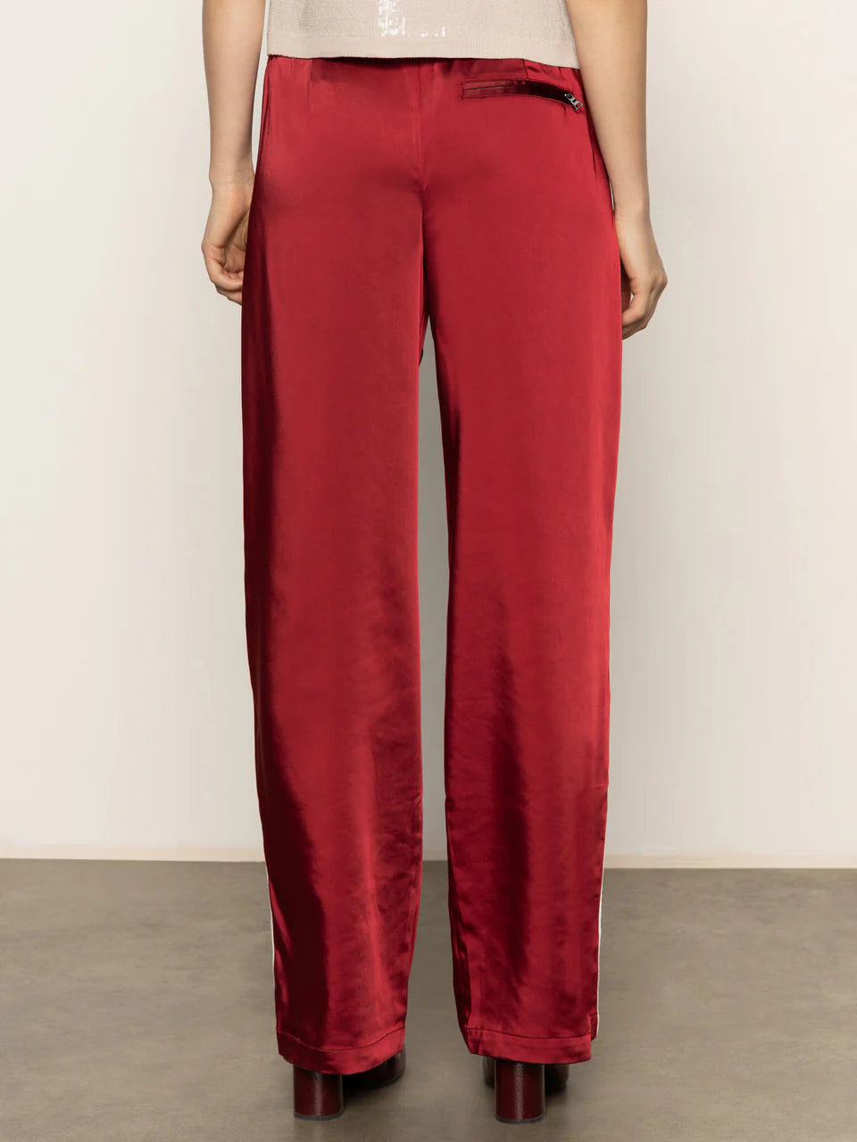 Satin Track Pant