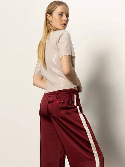 Satin Track Pant