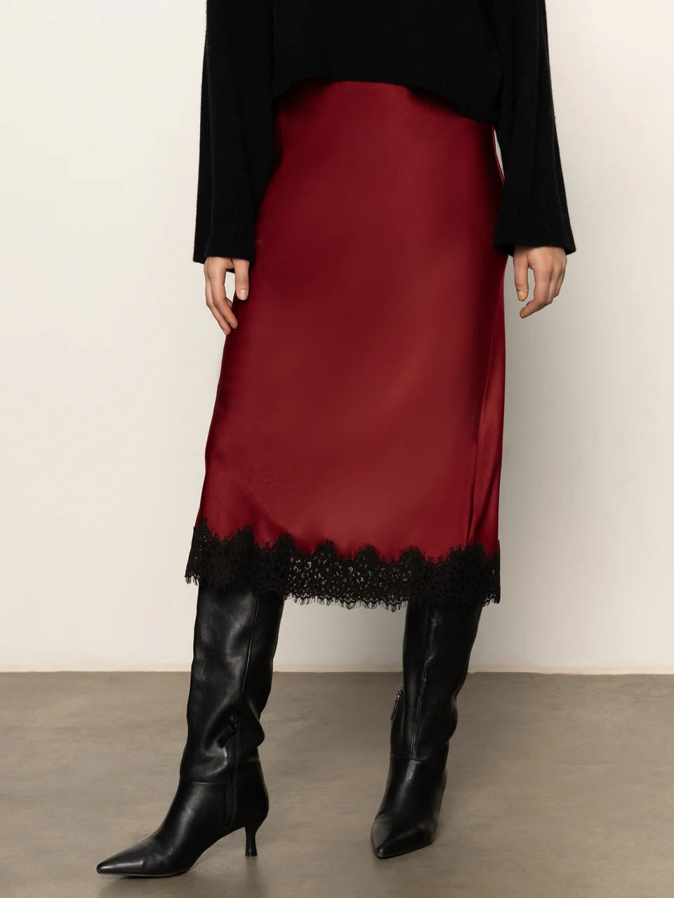 Slip Skirt w/ Lace