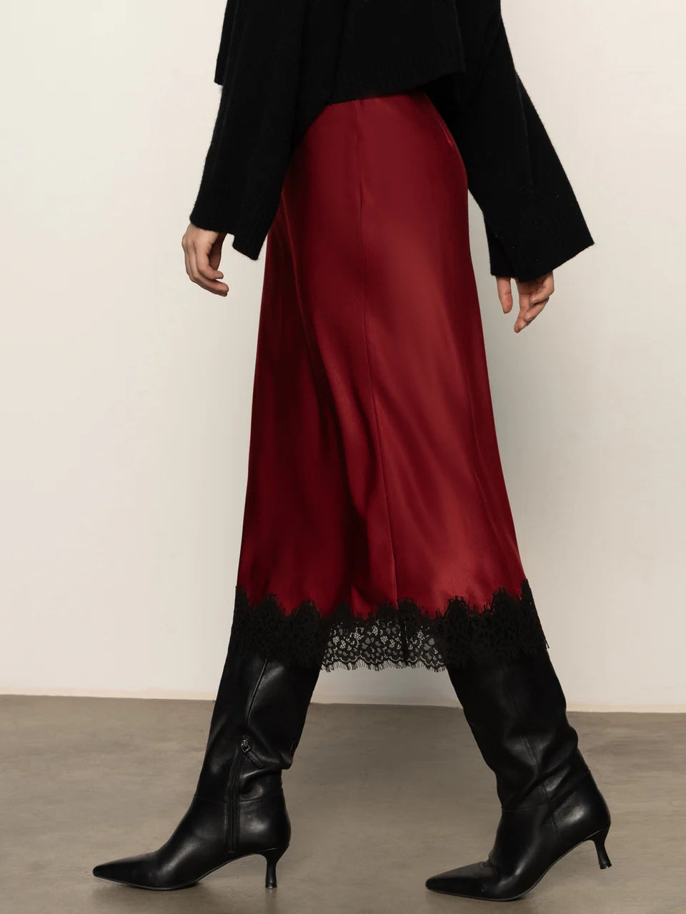 Slip Skirt w/ Lace