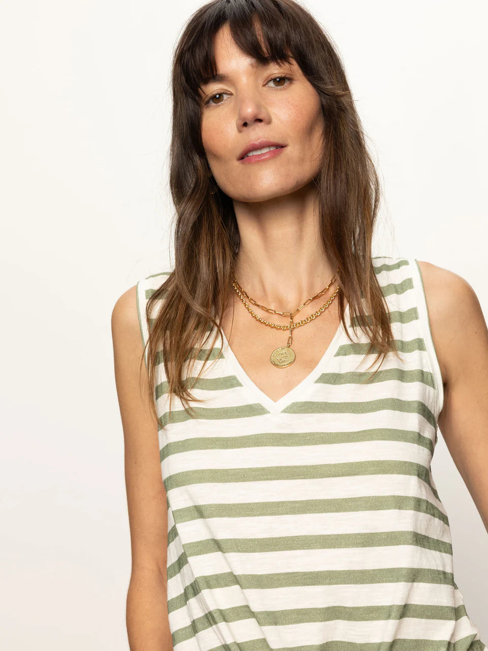 V Neck Tie Tank