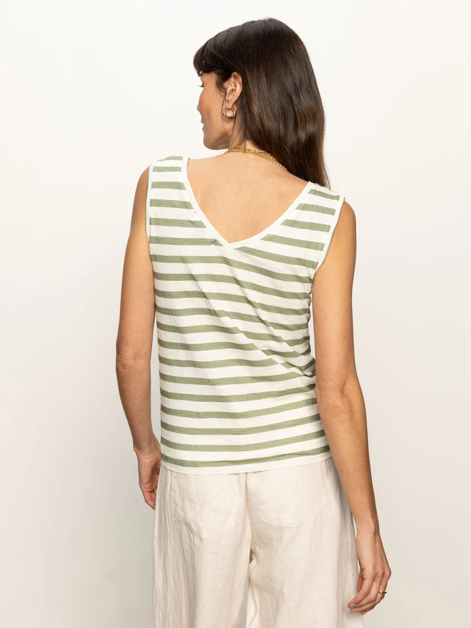 V Neck Tie Tank