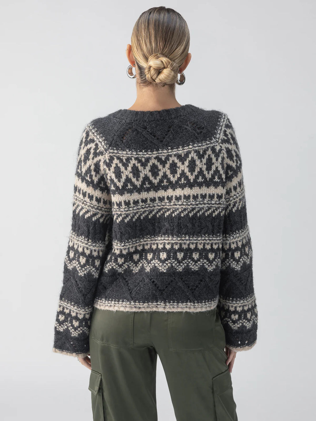 Fairisle Crew Neck Sweater