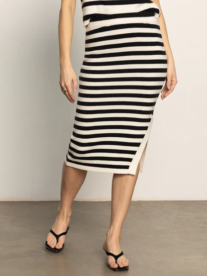 Side Slit Midi