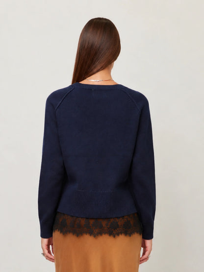 Camila Lace Layered Sweater