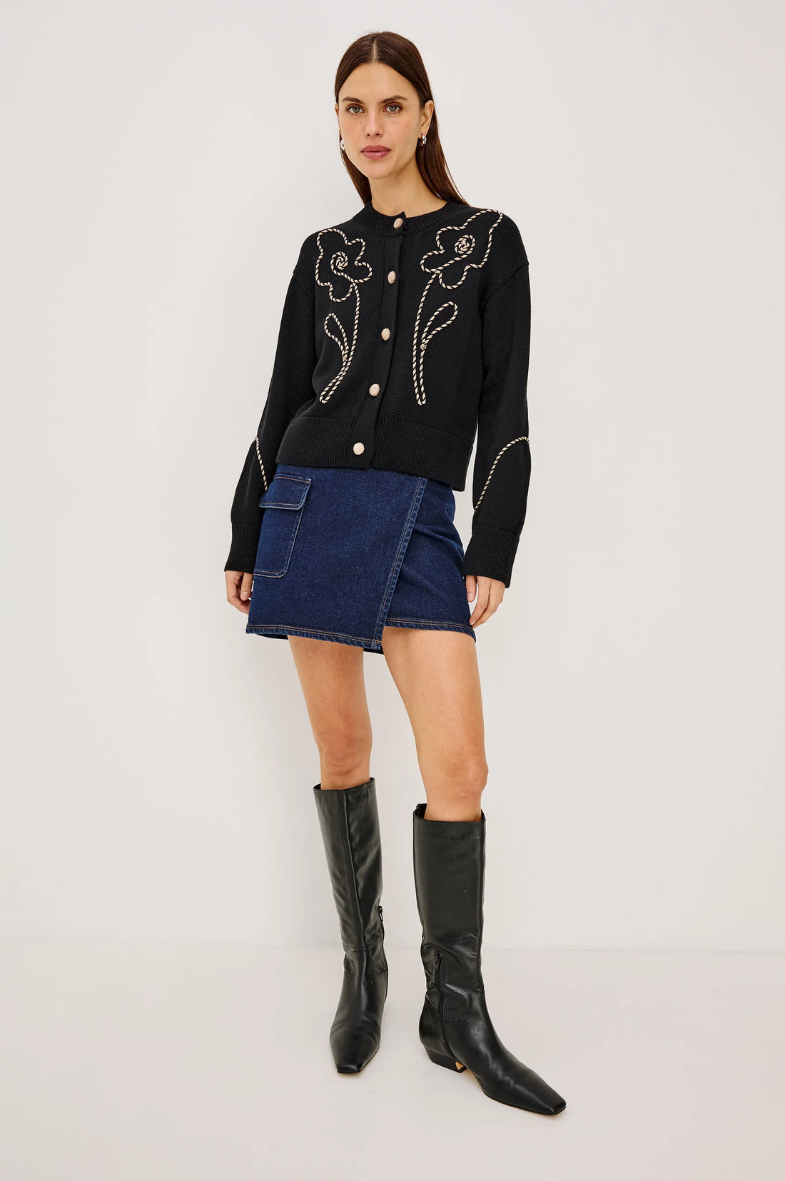 Dillon Denim Skirt