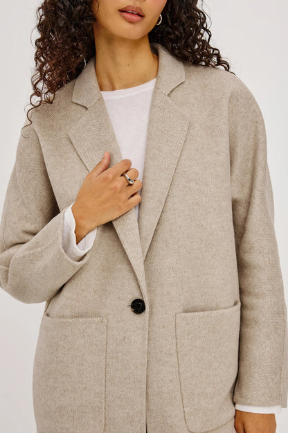Everest Herringbone Coat