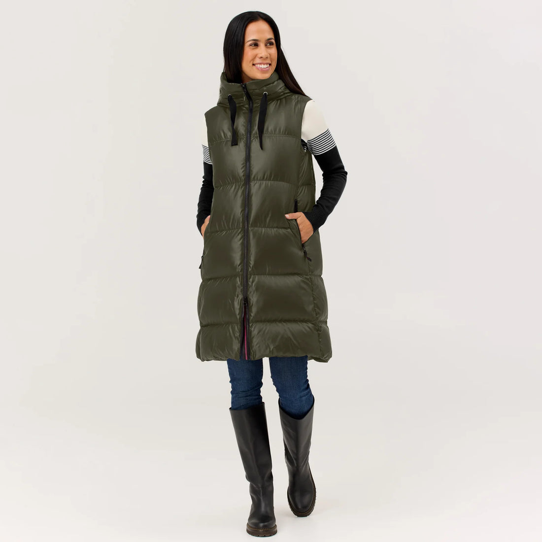 Compass Long Vest