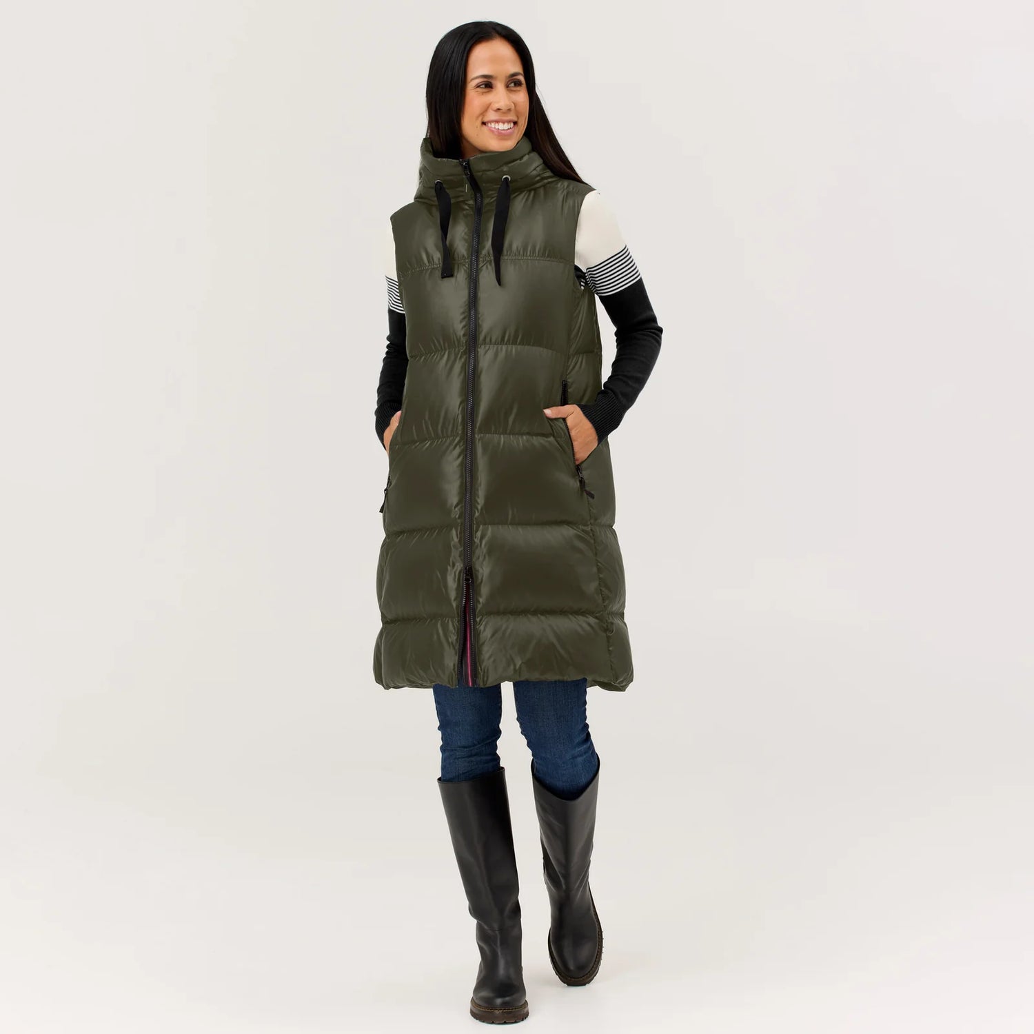 Compass Long Vest