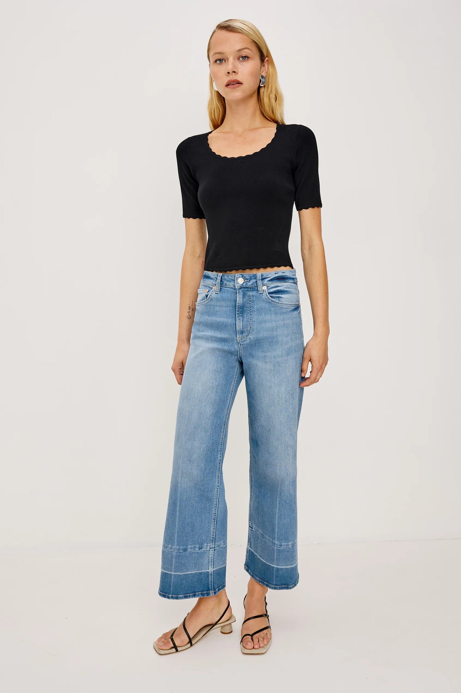 Getty Crop Jeans