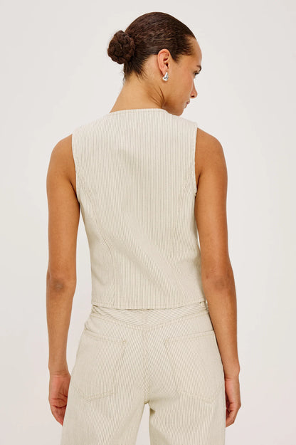 La Jolla Striped Vest