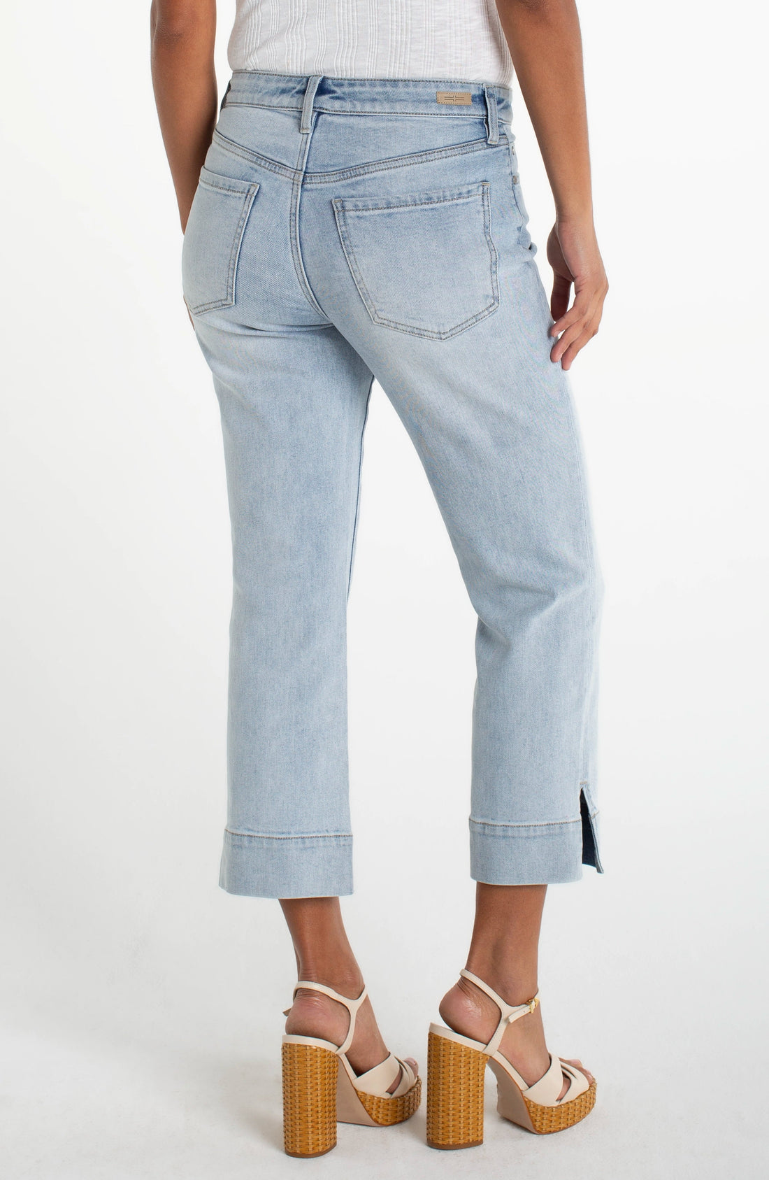 Kennedy Crop Straight Jeans