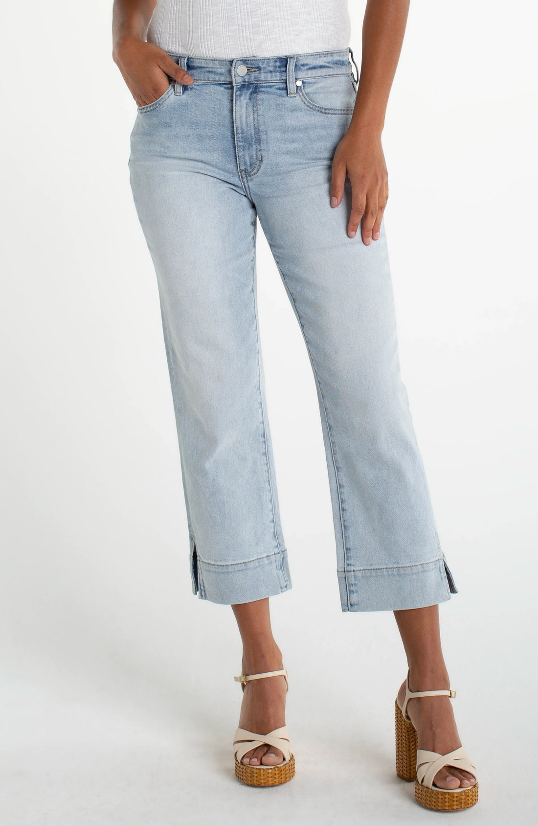 Kennedy Crop Straight Jeans