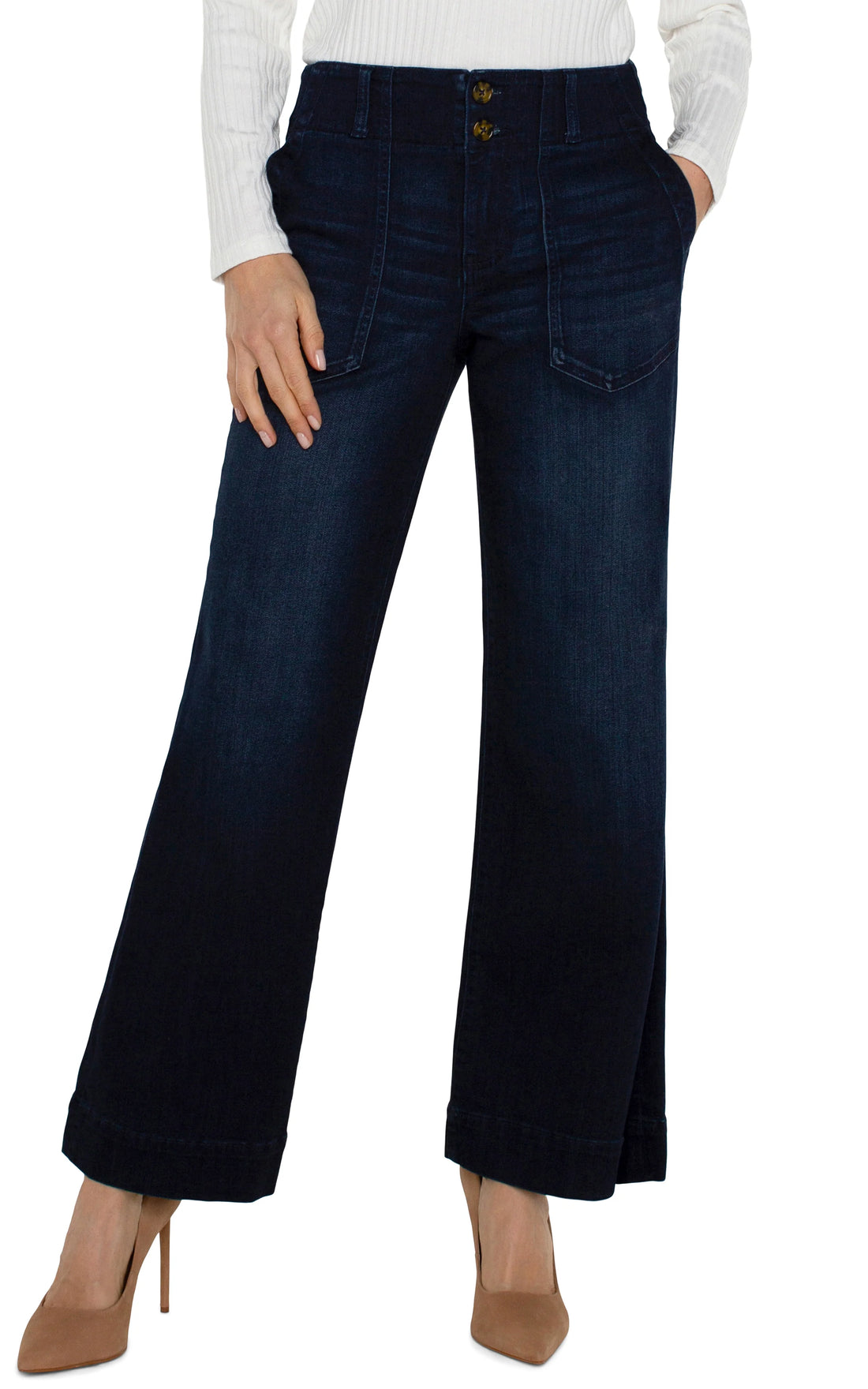 Patch Pocket Wide Leg 31&quot;