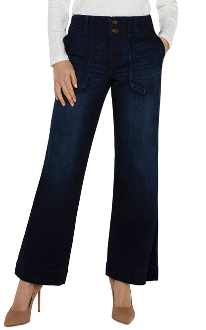 Patch Pocket Wide Leg 31&quot;