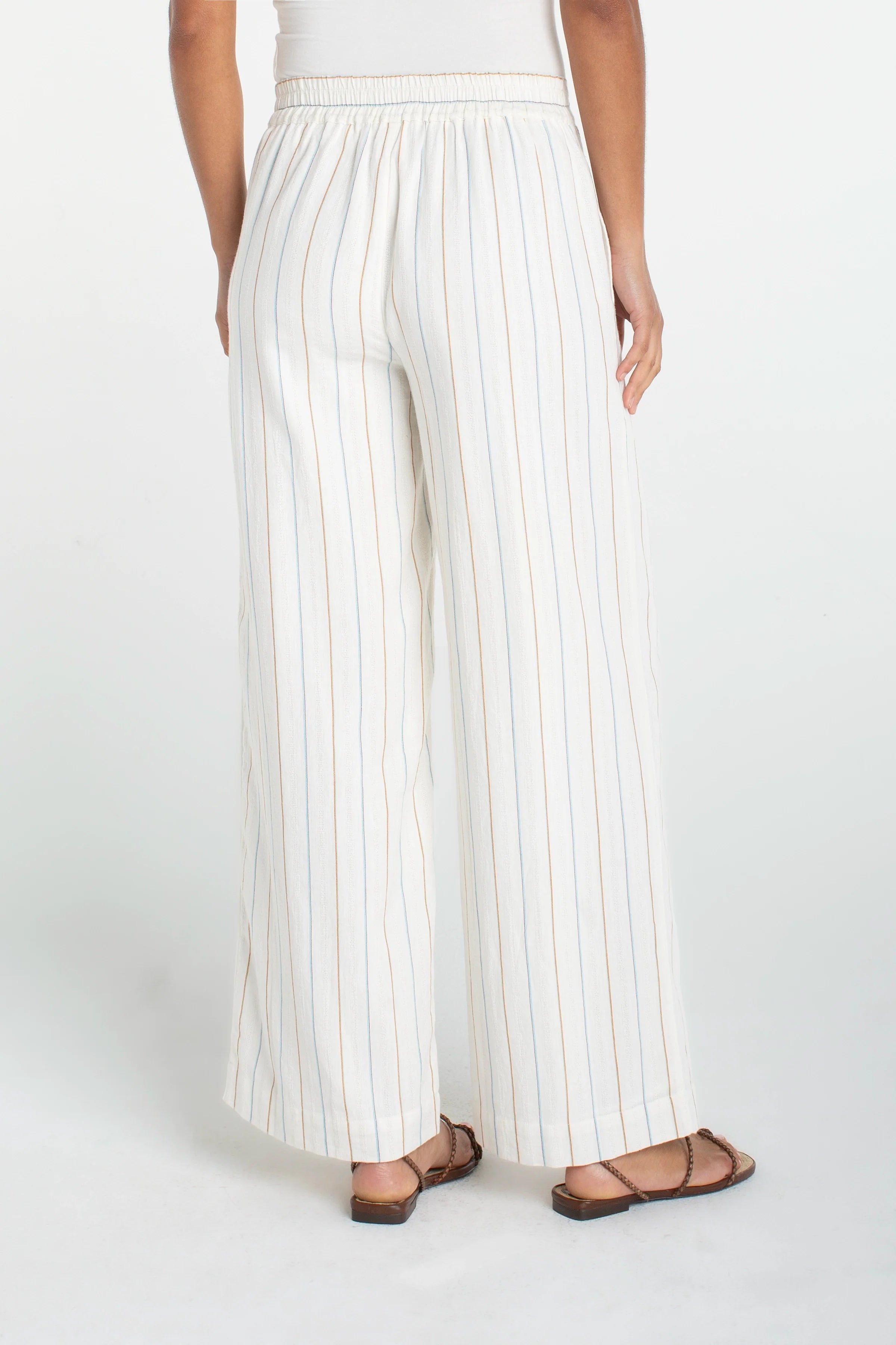 Pull-on Wide Leg Pants