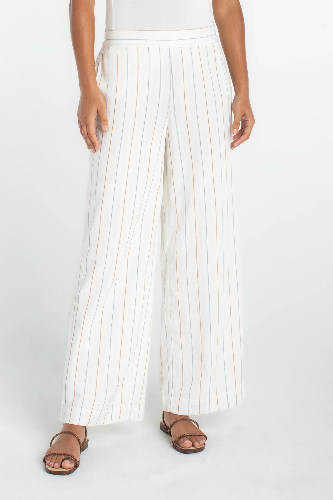 Pull-on Wide Leg Pants
