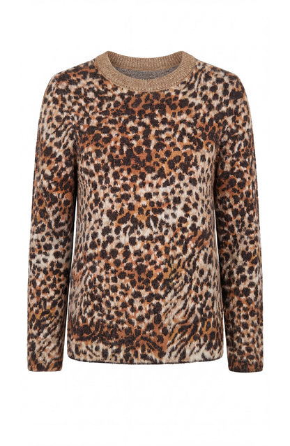 Animal Crew Neck Sweater
