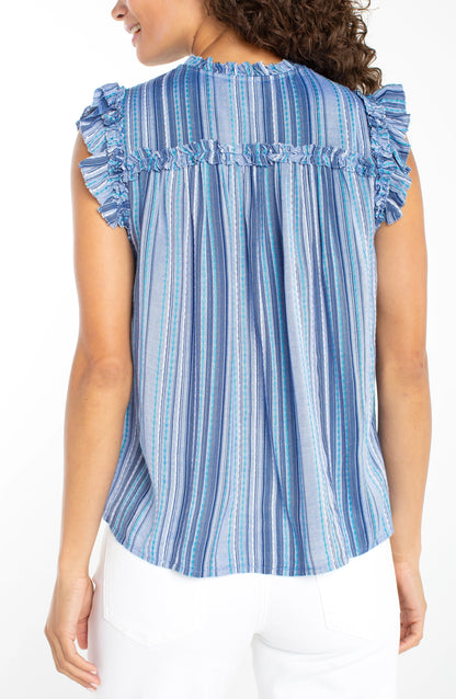 Flutter Sleeve Blouse