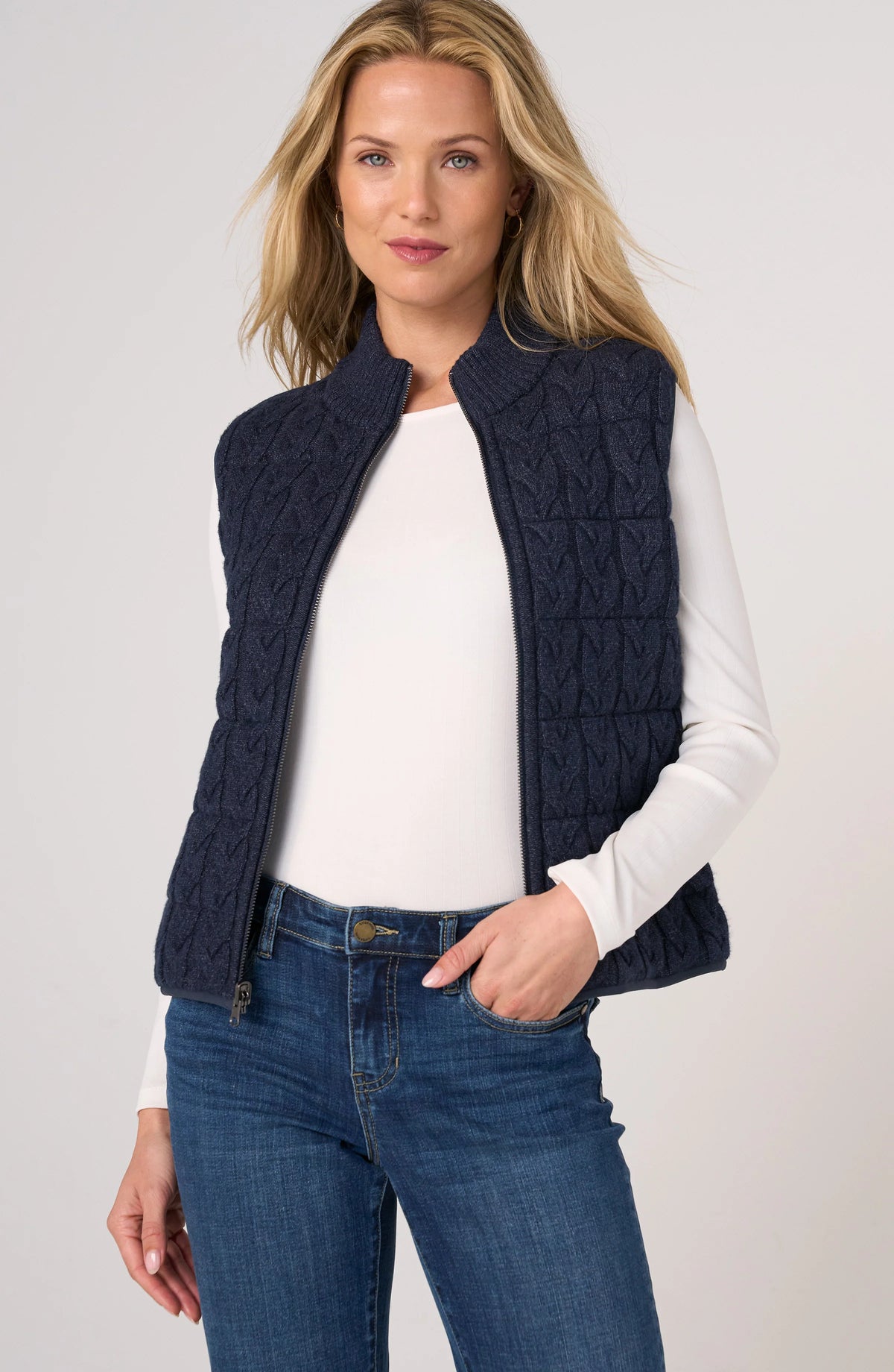 Reversible Sweater Vest