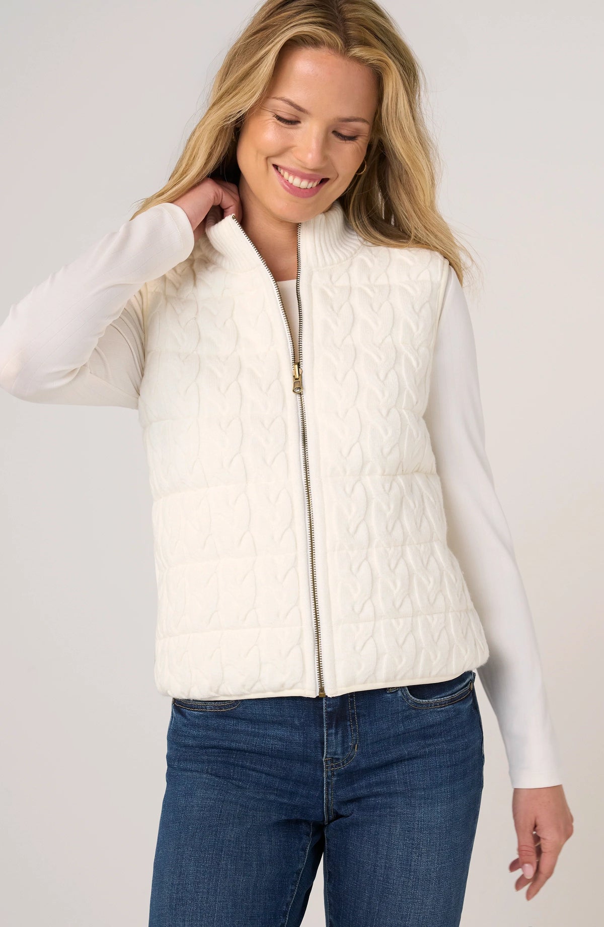Reversible Sweater Vest