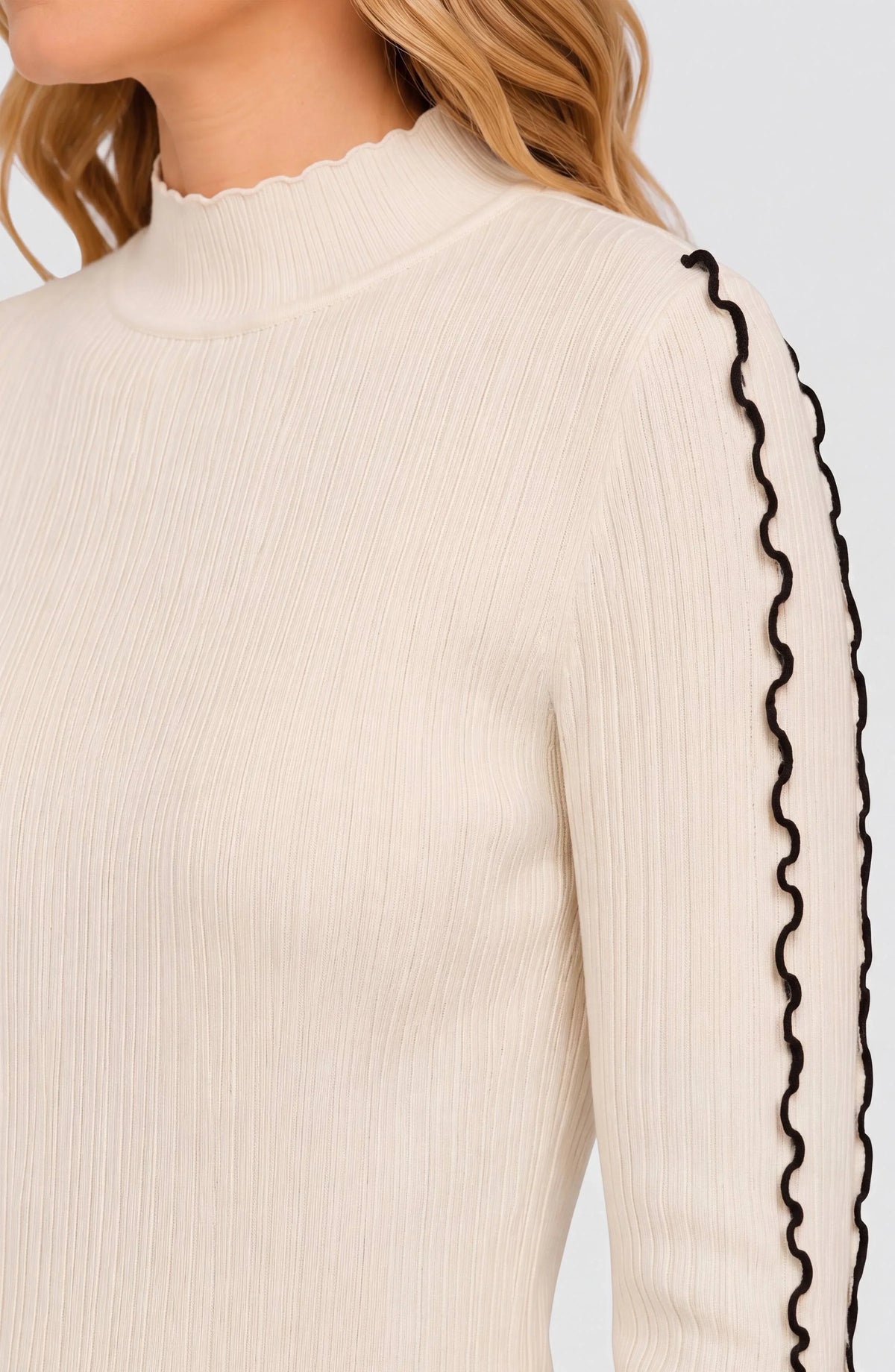 Mock Neck Sweater
