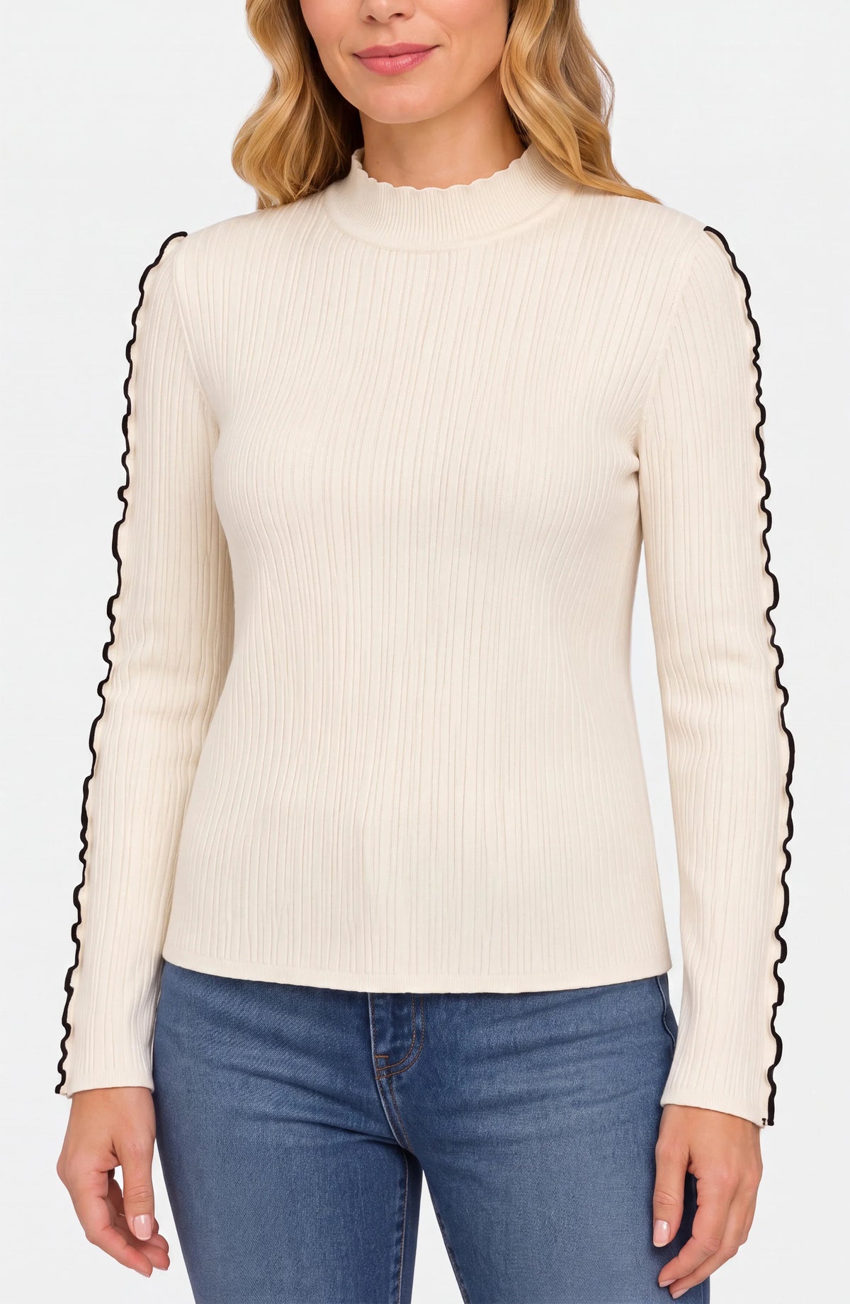 Mock Neck Sweater