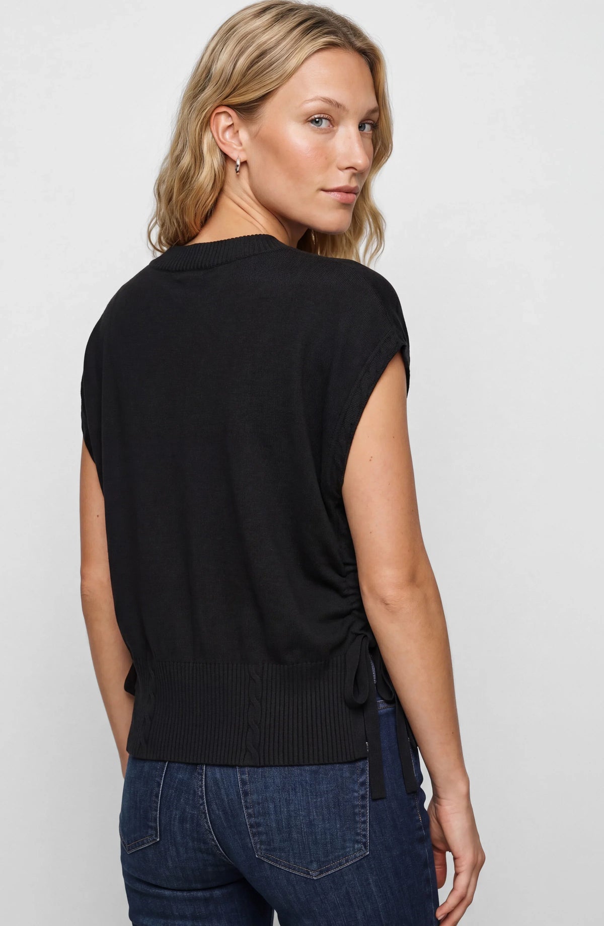 Dolman Popover Sweater w/ Ties