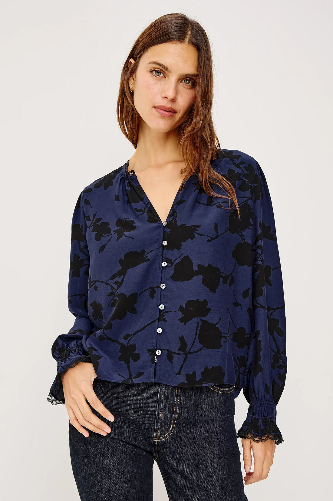 Magda Floral Blouse