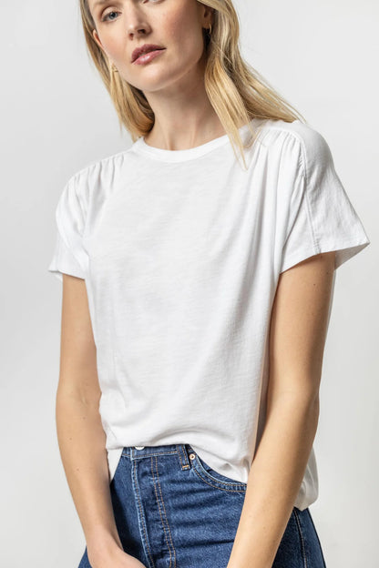 Easy Shirred Short Sleeve