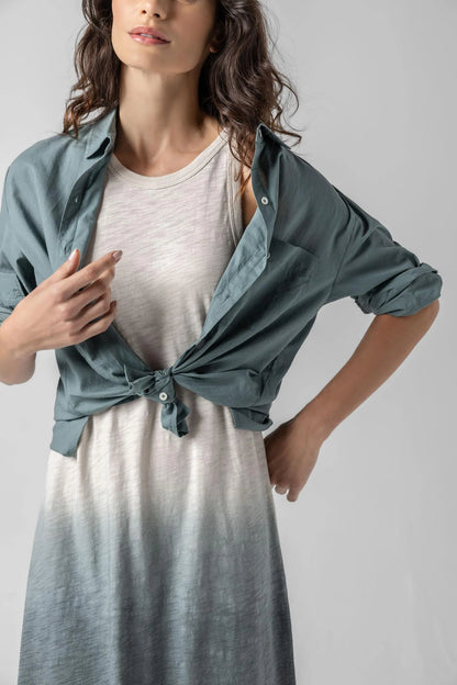 Relaxed L/S Button Down