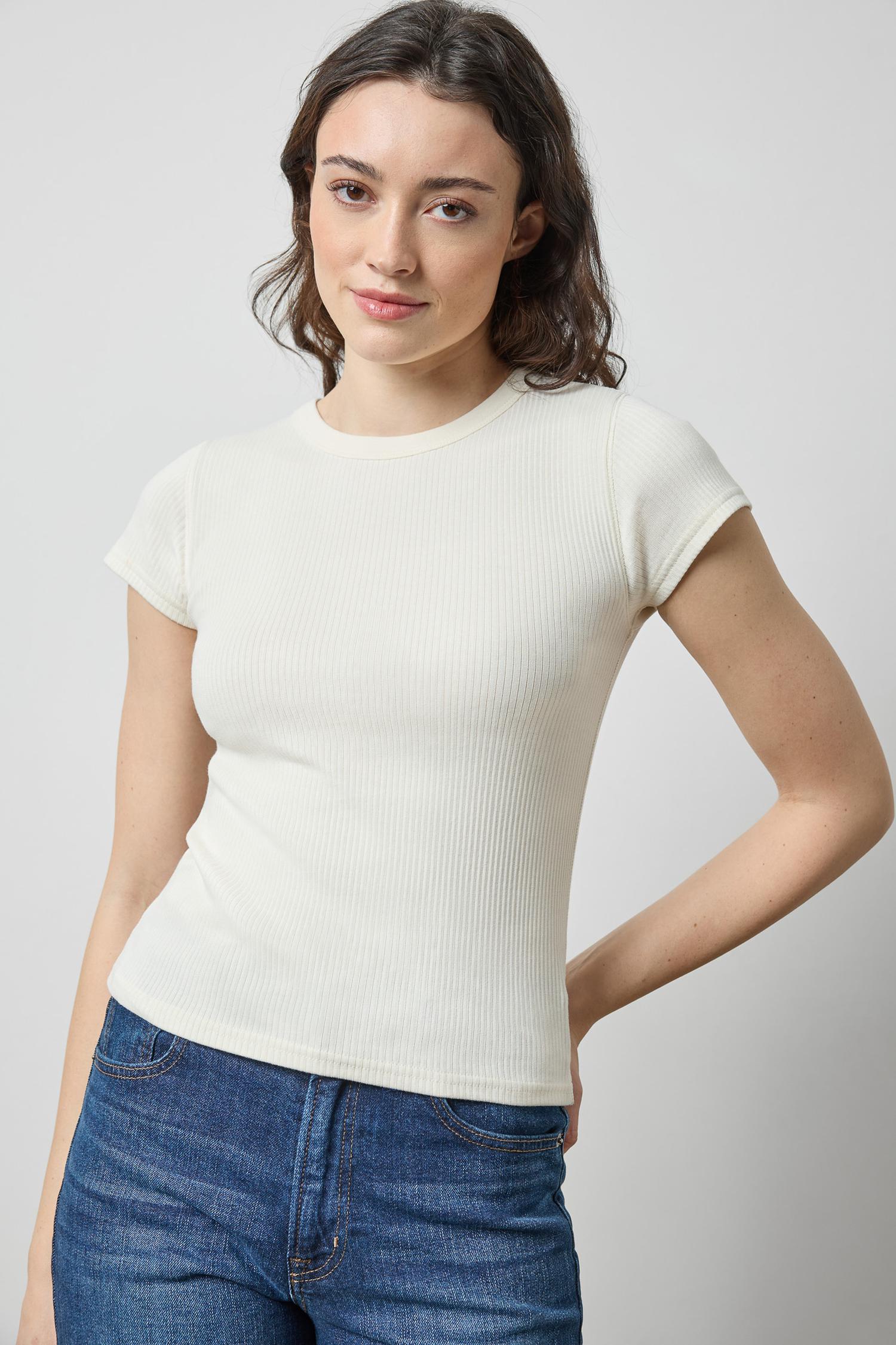 Ribbed S/S Crew
