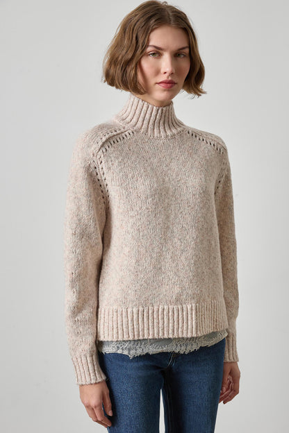 Lace Trim Sweater