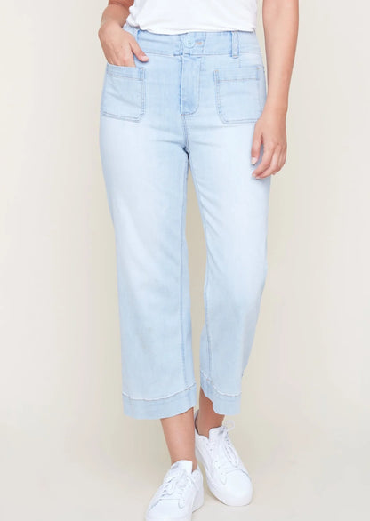 Front Pocket Crop Jean