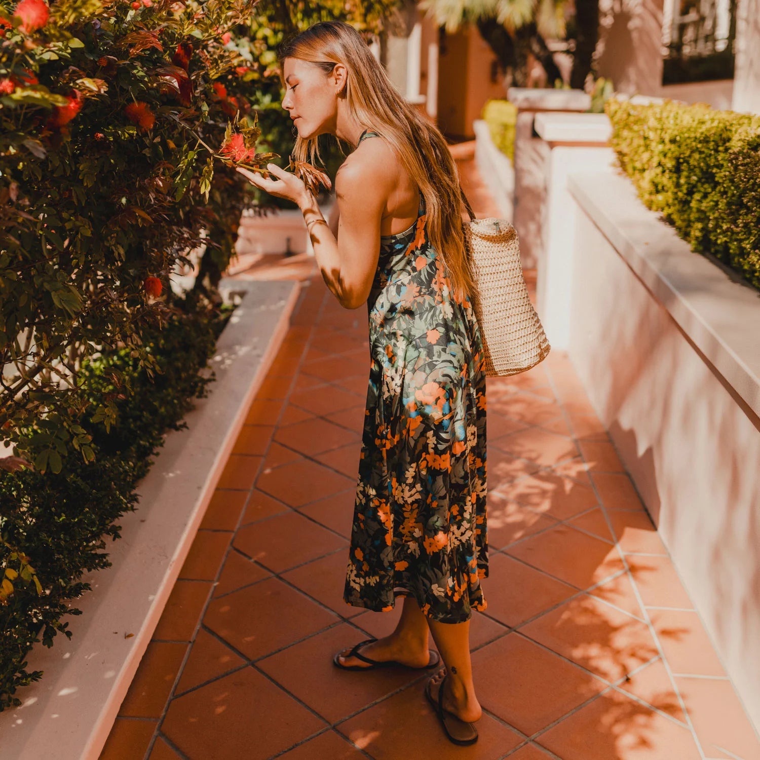 Floral Piper Dress