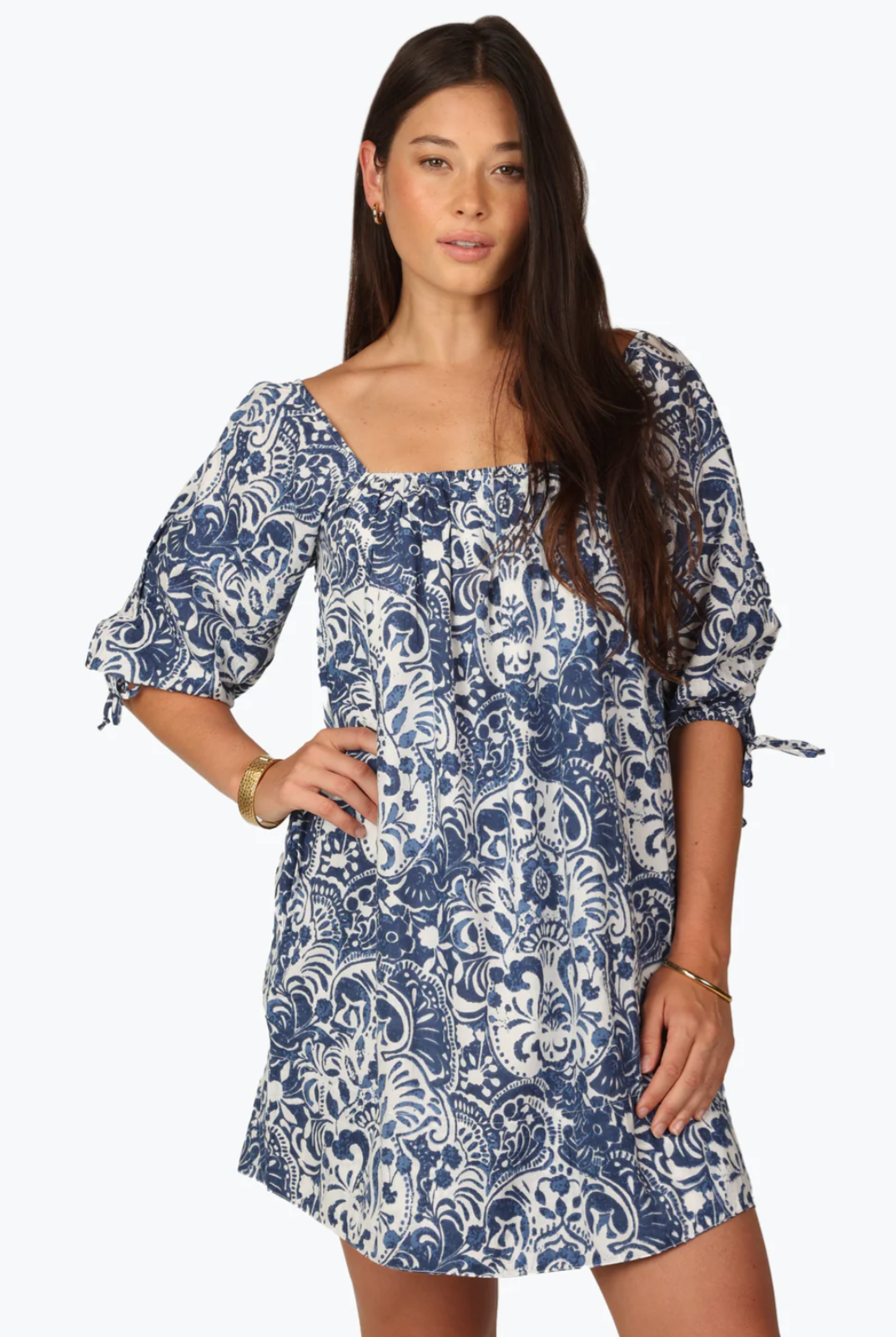 Emma Puff Sleeve Dress